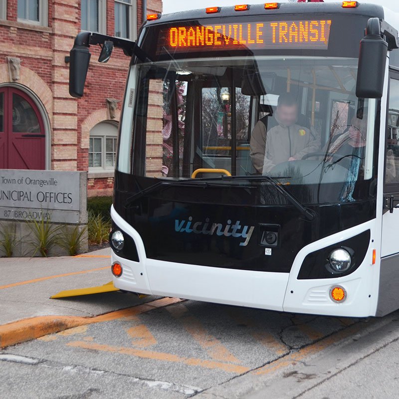 Orangeville Transit bus